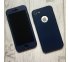 360° kryt silikónový iPhone 7/8 - modrý (Dark blue)